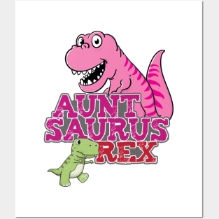 'Auntsaurus Rex' Cool Dinosaurs T Rex Posters and Art